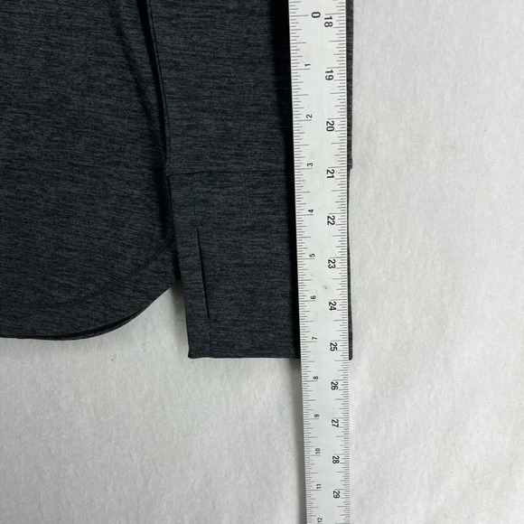 Member's Mark Shirt Women's Sz M Gray Favorite Soft Funnel Neck Pullover - Picture 4 of 11